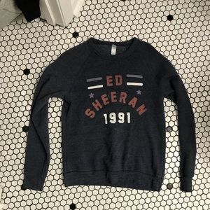 Ed Sheeran alternative brand sweatshirt small